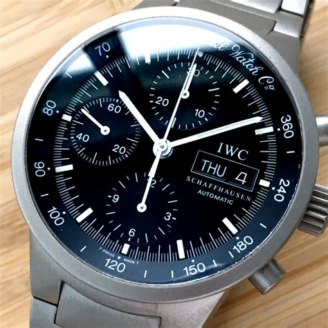 iwc gst chronograph titanium review|gst 2000 dive watch.